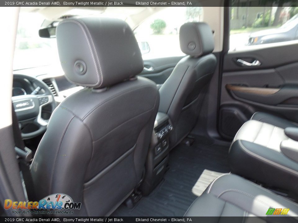 2019 GMC Acadia Denali AWD Ebony Twilight Metallic / Jet Black Photo #22