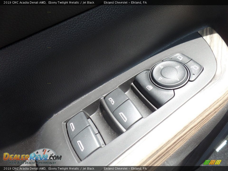 2019 GMC Acadia Denali AWD Ebony Twilight Metallic / Jet Black Photo #24