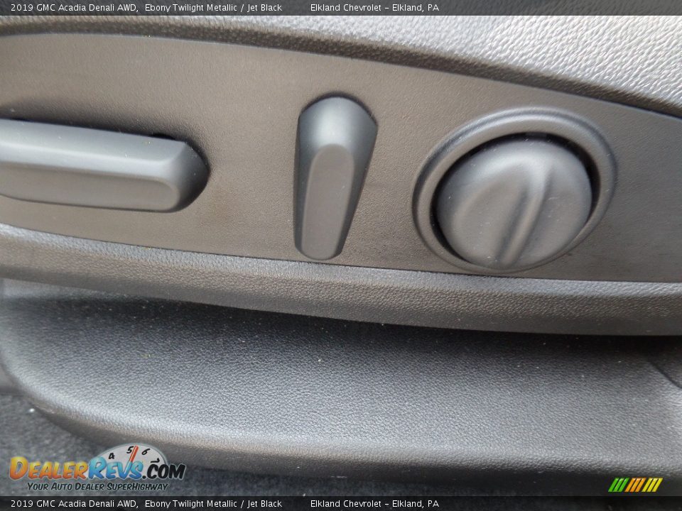 2019 GMC Acadia Denali AWD Ebony Twilight Metallic / Jet Black Photo #25