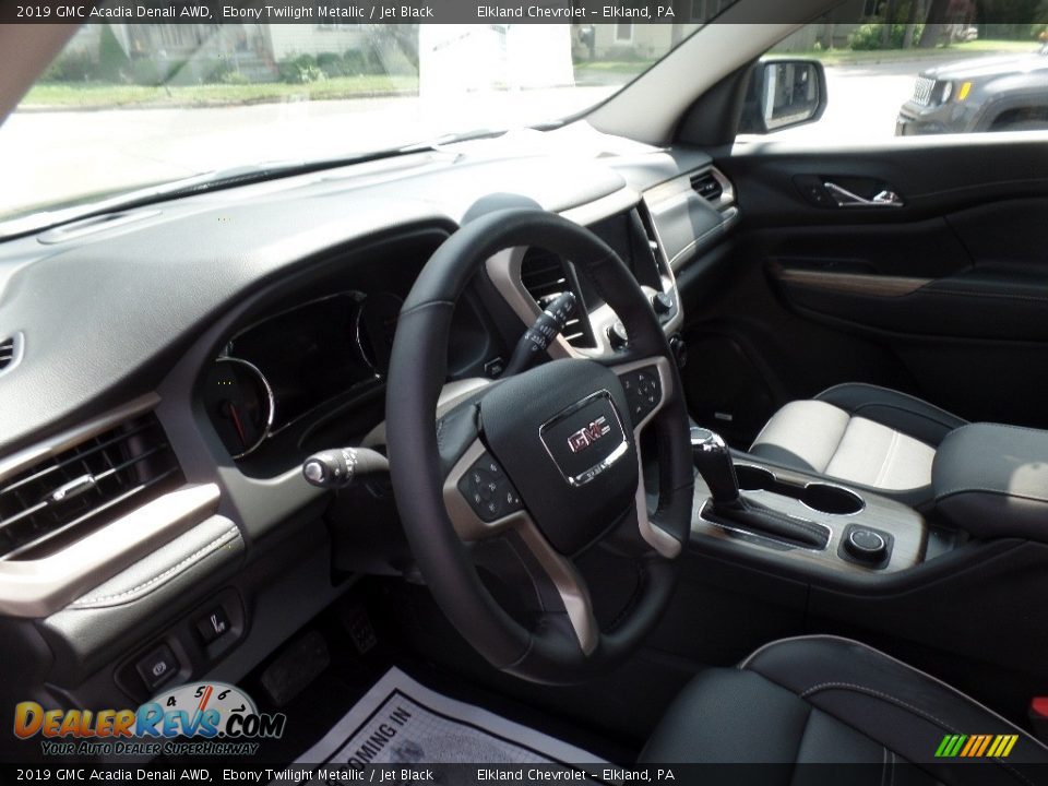 2019 GMC Acadia Denali AWD Ebony Twilight Metallic / Jet Black Photo #27