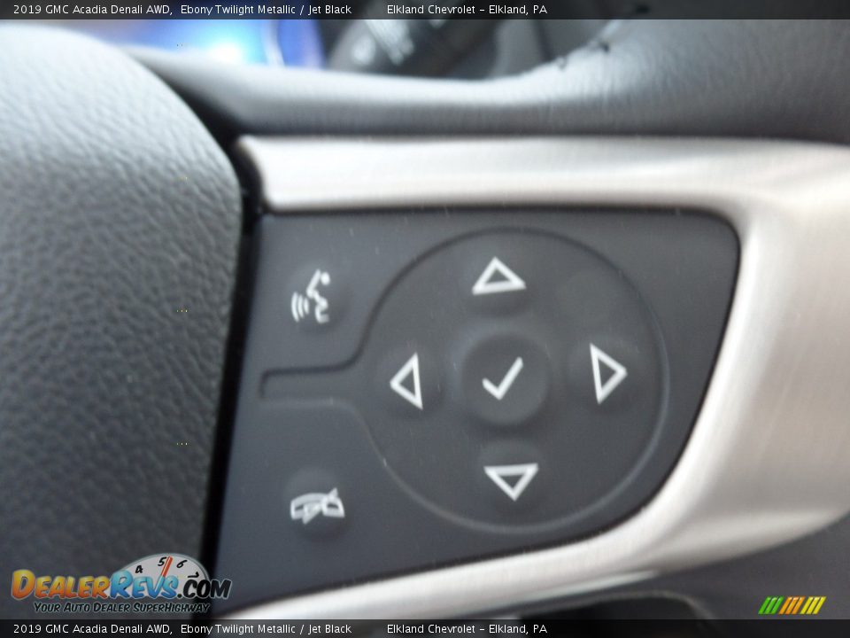 2019 GMC Acadia Denali AWD Ebony Twilight Metallic / Jet Black Photo #29