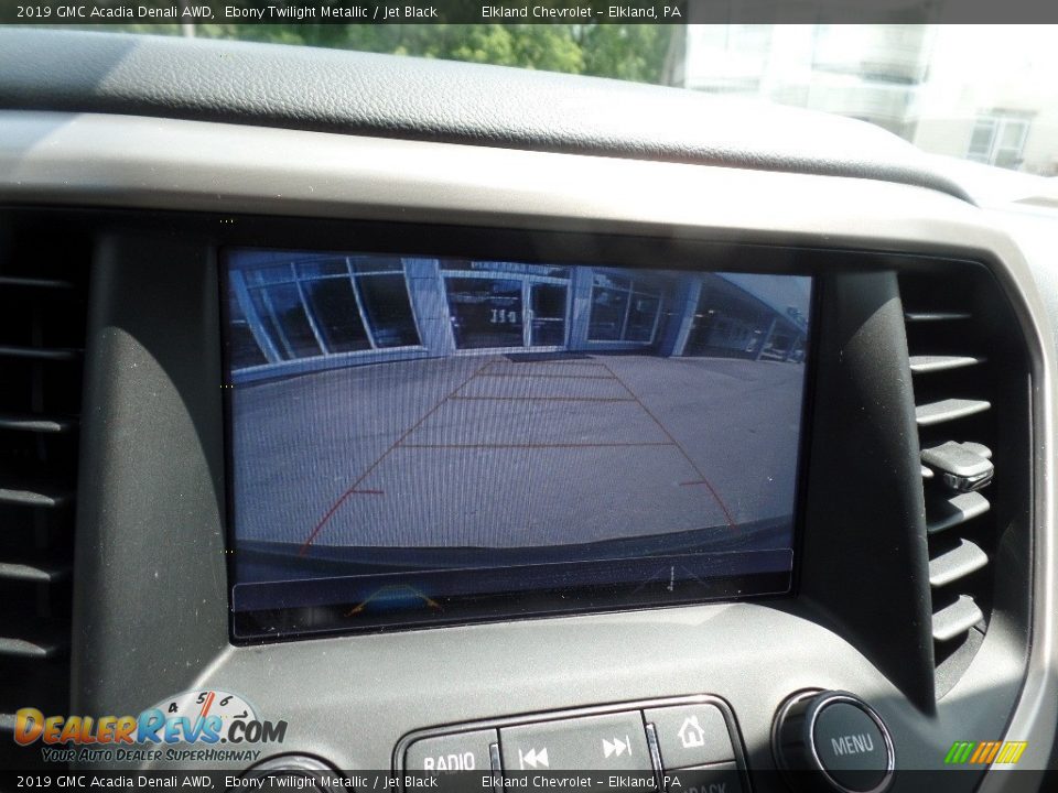 2019 GMC Acadia Denali AWD Ebony Twilight Metallic / Jet Black Photo #33