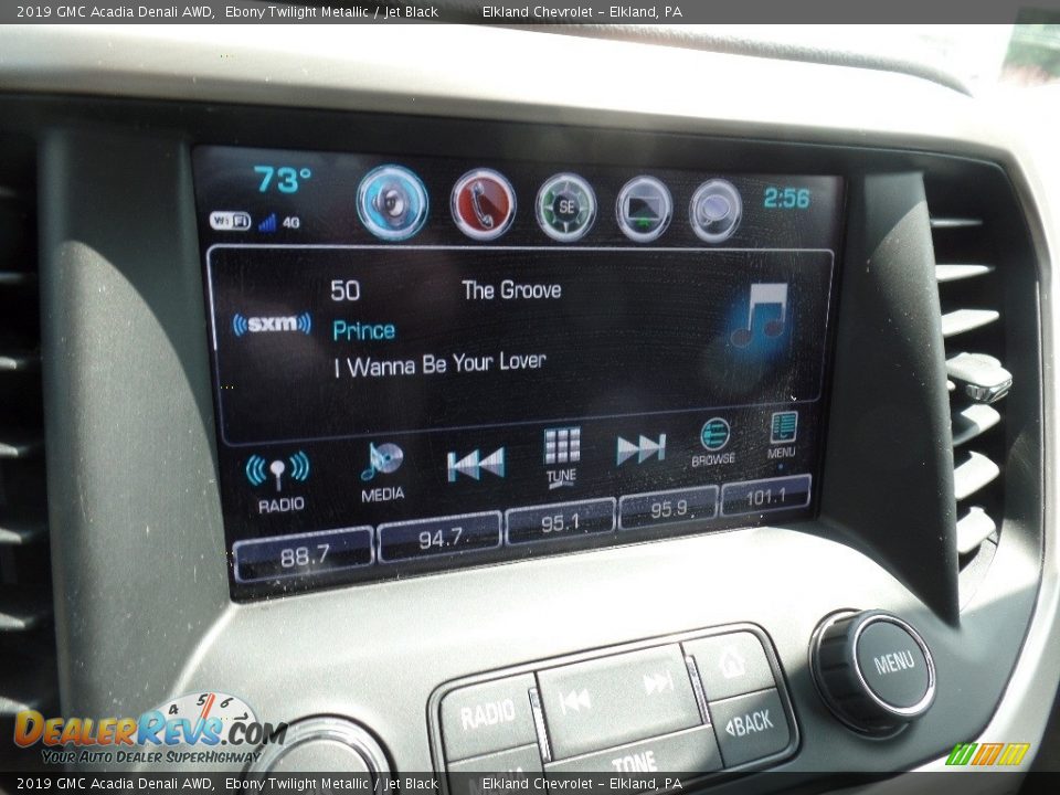 2019 GMC Acadia Denali AWD Ebony Twilight Metallic / Jet Black Photo #34