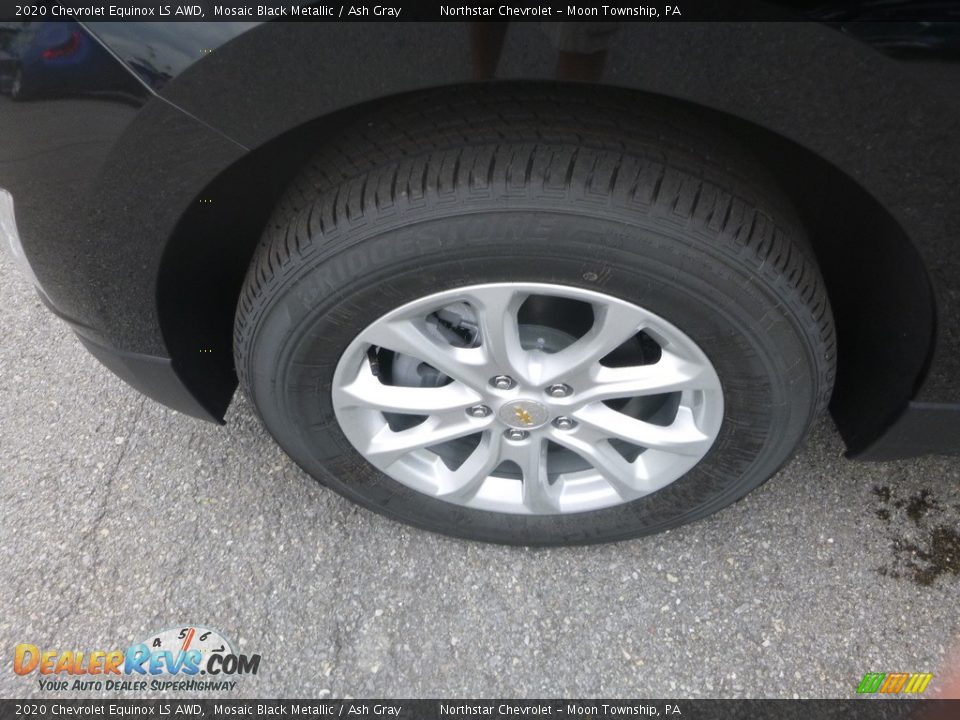 2020 Chevrolet Equinox LS AWD Mosaic Black Metallic / Ash Gray Photo #2
