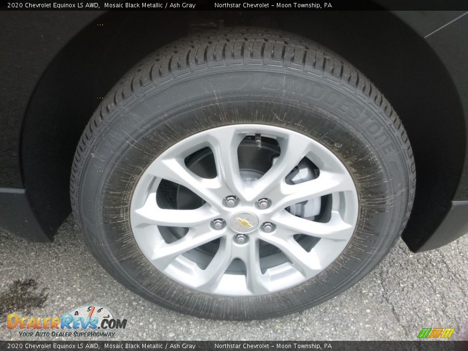 2020 Chevrolet Equinox LS AWD Mosaic Black Metallic / Ash Gray Photo #10