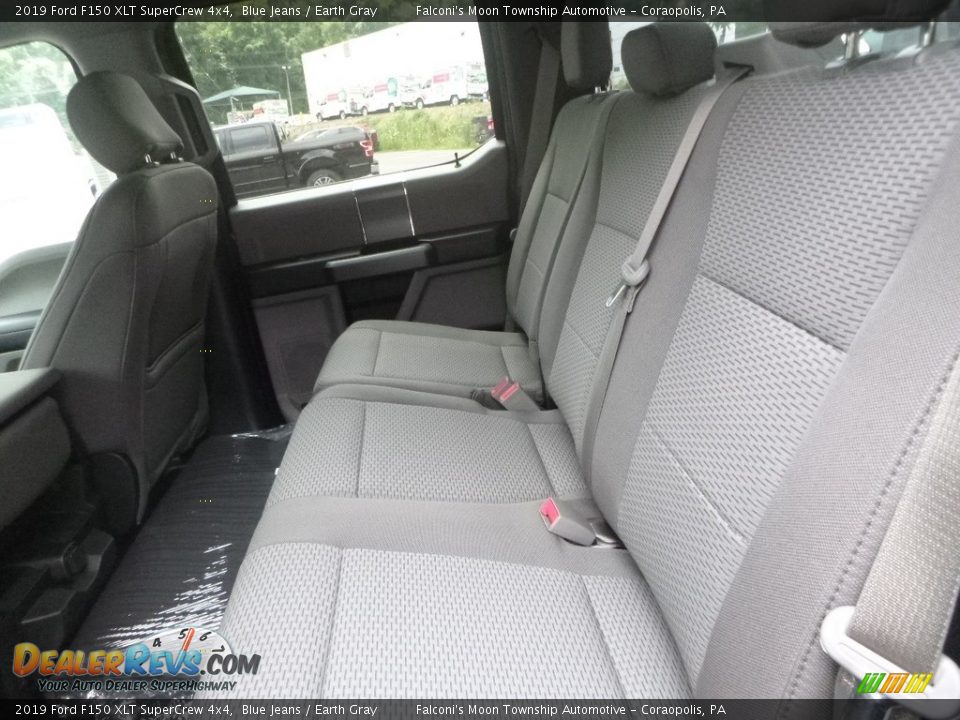 2019 Ford F150 XLT SuperCrew 4x4 Blue Jeans / Earth Gray Photo #8