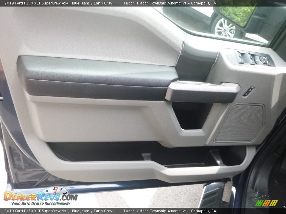 2019 Ford F150 XLT SuperCrew 4x4 Blue Jeans / Earth Gray Photo #11