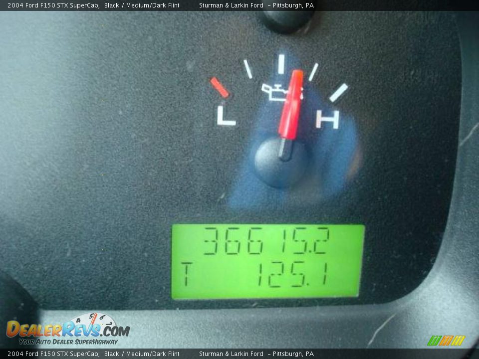 2004 Ford F150 STX SuperCab Black / Medium/Dark Flint Photo #20