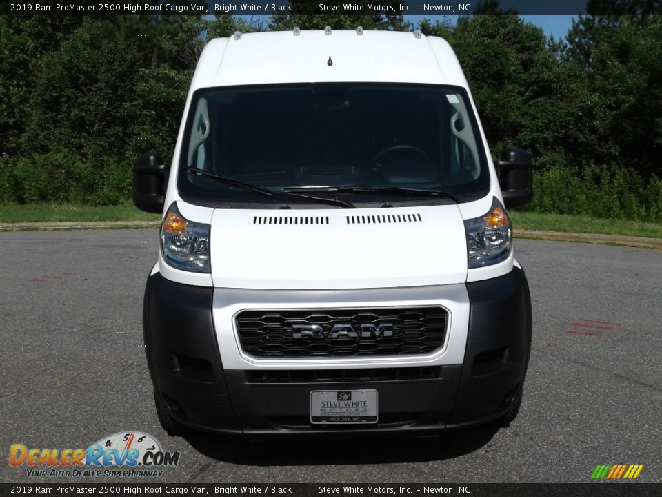 2019 Ram ProMaster 2500 High Roof Cargo Van Bright White / Black Photo #3