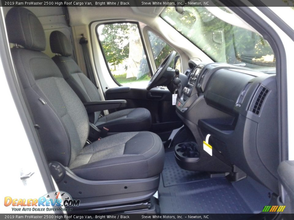 2019 Ram ProMaster 2500 High Roof Cargo Van Bright White / Black Photo #13