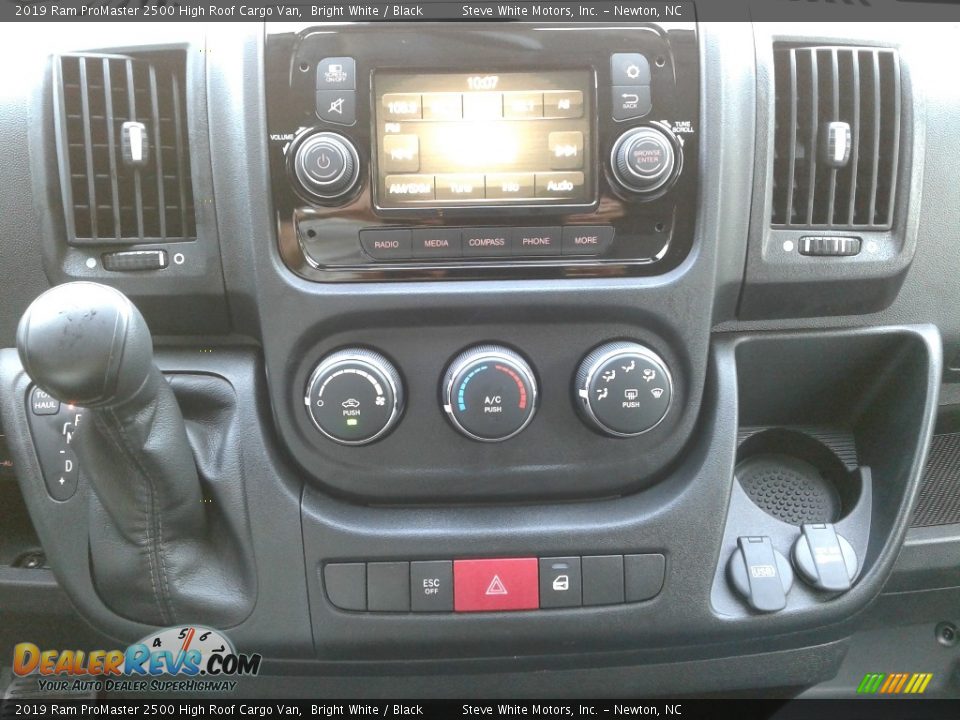 2019 Ram ProMaster 2500 High Roof Cargo Van Bright White / Black Photo #17