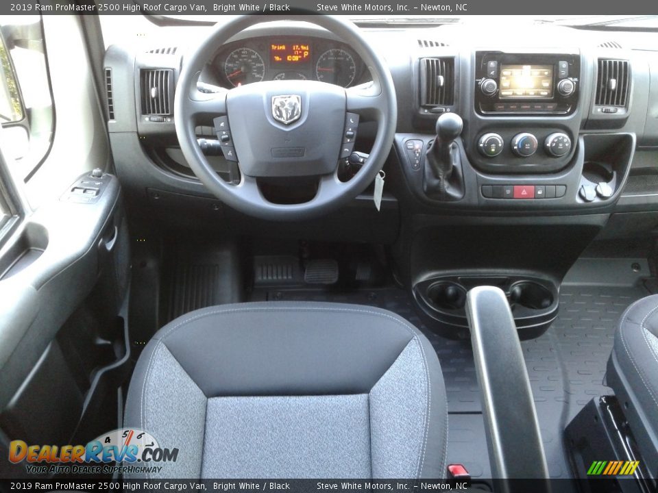 2019 Ram ProMaster 2500 High Roof Cargo Van Bright White / Black Photo #23