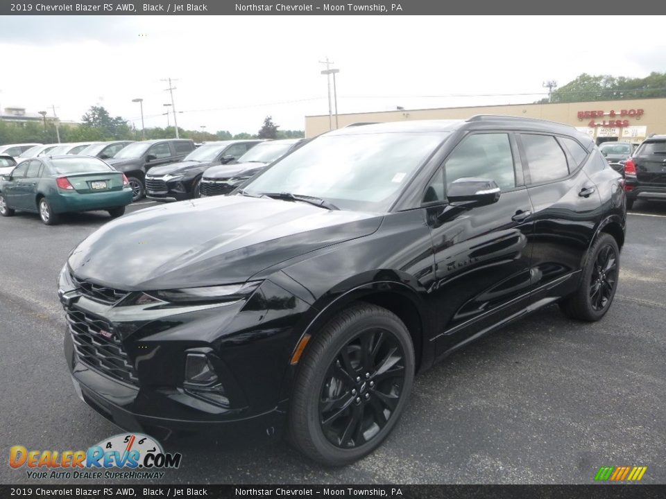 2019 Chevrolet Blazer RS AWD Black / Jet Black Photo #1