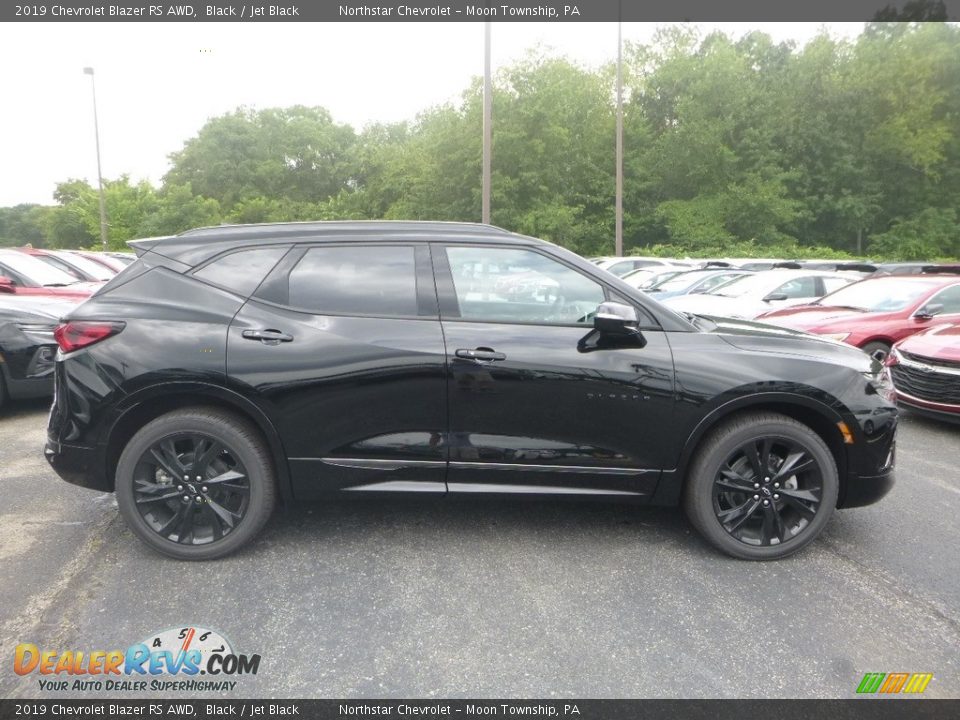 2019 Chevrolet Blazer RS AWD Black / Jet Black Photo #6