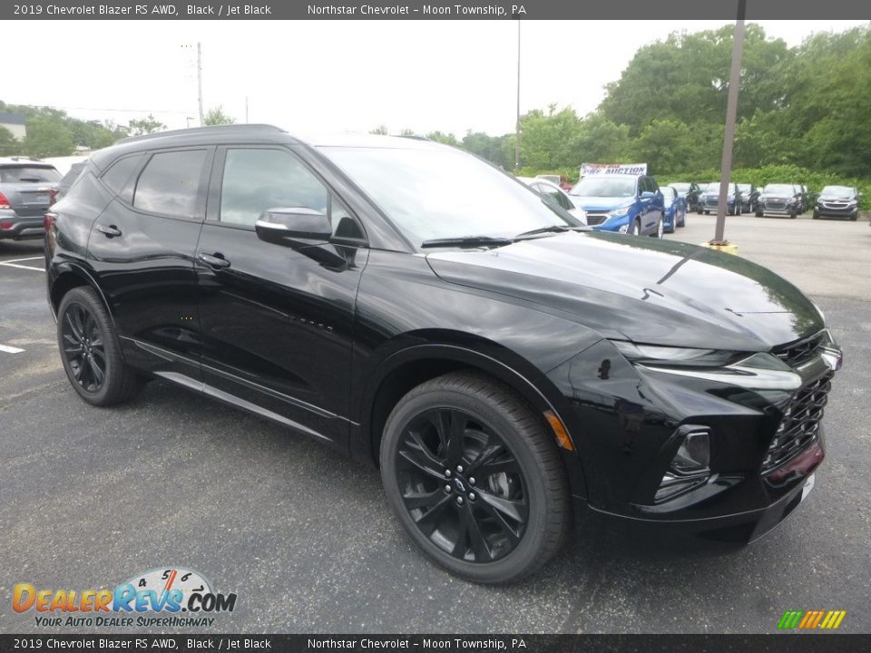 2019 Chevrolet Blazer RS AWD Black / Jet Black Photo #7