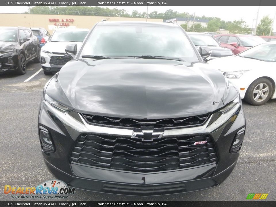 2019 Chevrolet Blazer RS AWD Black / Jet Black Photo #8