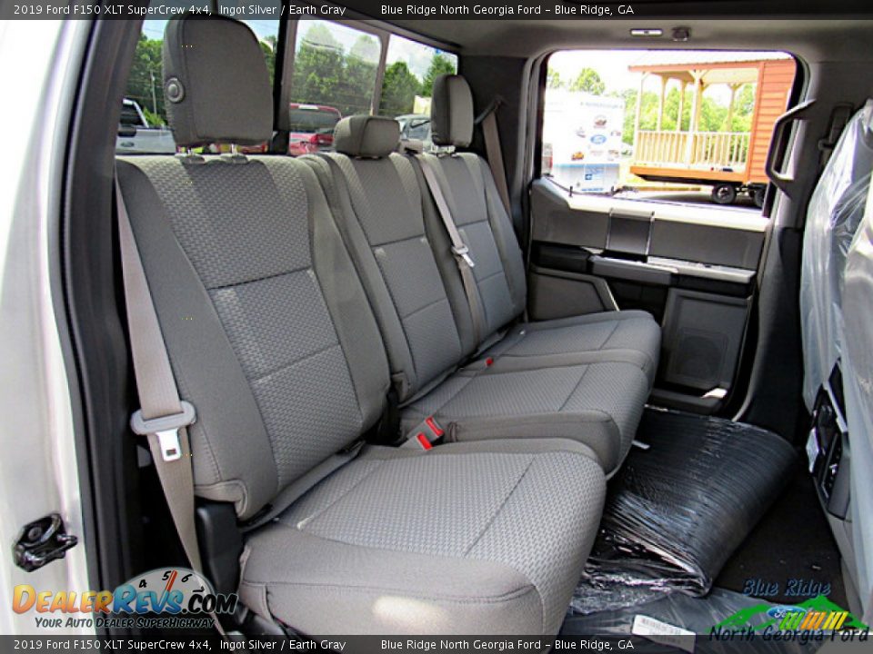 2019 Ford F150 XLT SuperCrew 4x4 Ingot Silver / Earth Gray Photo #12