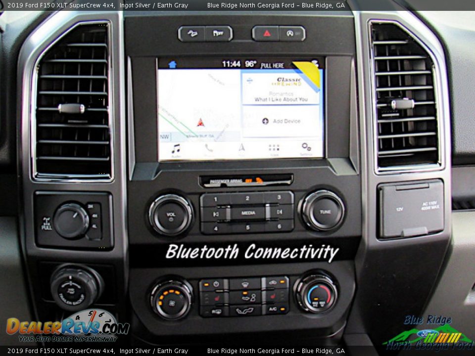 2019 Ford F150 XLT SuperCrew 4x4 Ingot Silver / Earth Gray Photo #18