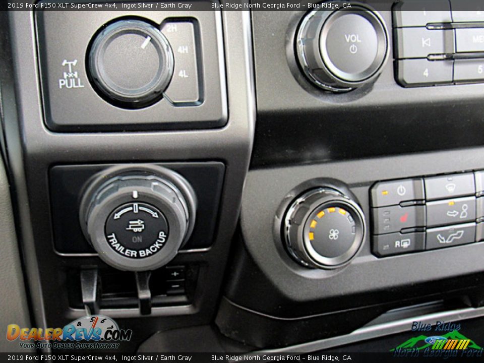 2019 Ford F150 XLT SuperCrew 4x4 Ingot Silver / Earth Gray Photo #23