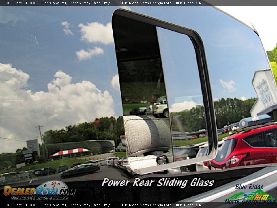 2019 Ford F150 XLT SuperCrew 4x4 Ingot Silver / Earth Gray Photo #25