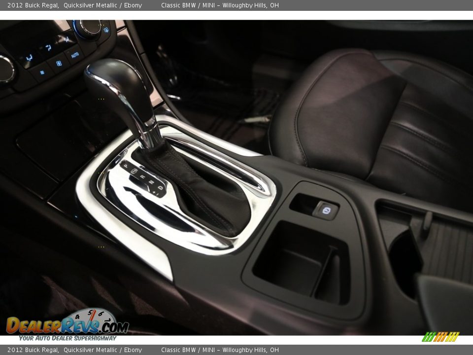 2012 Buick Regal Quicksilver Metallic / Ebony Photo #14