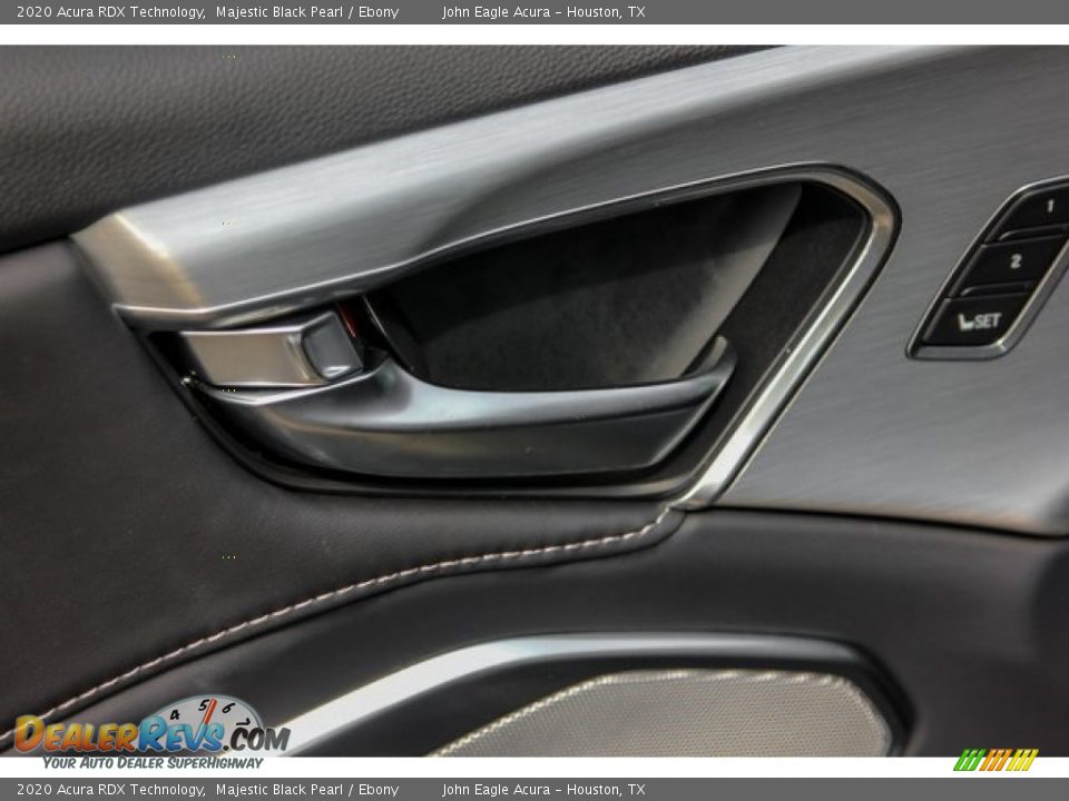 2020 Acura RDX Technology Majestic Black Pearl / Ebony Photo #12