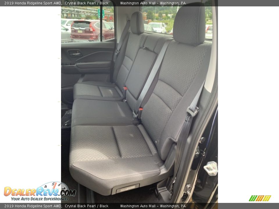 2019 Honda Ridgeline Sport AWD Crystal Black Pearl / Black Photo #18