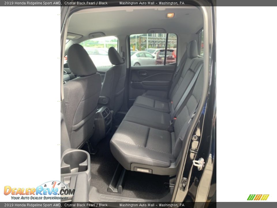 2019 Honda Ridgeline Sport AWD Crystal Black Pearl / Black Photo #19
