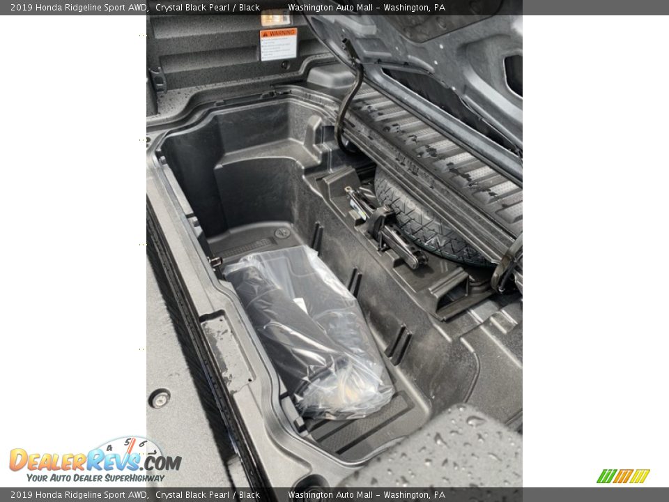 2019 Honda Ridgeline Sport AWD Crystal Black Pearl / Black Photo #21