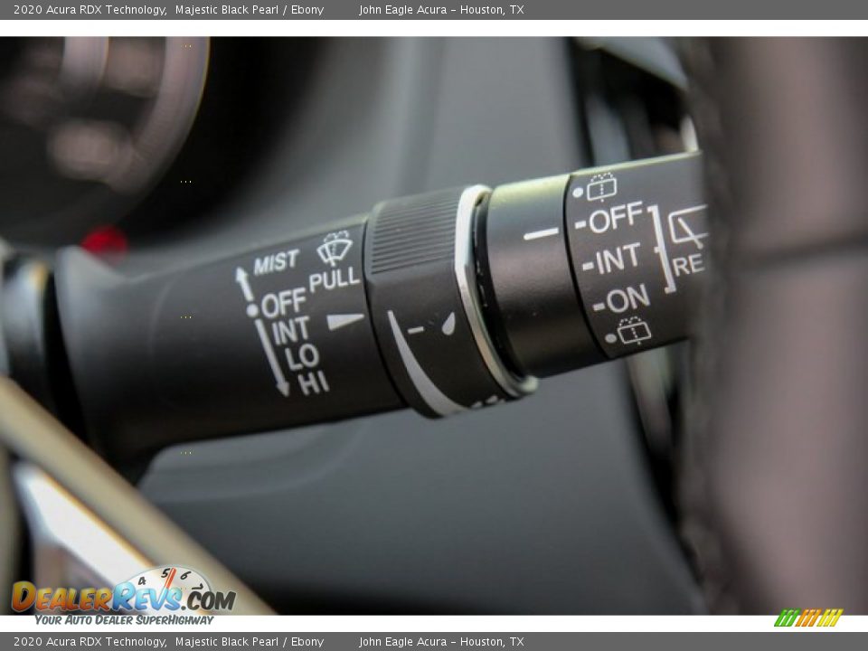 2020 Acura RDX Technology Majestic Black Pearl / Ebony Photo #36