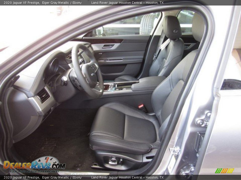 Ebony Interior - 2020 Jaguar XF Prestige Photo #3