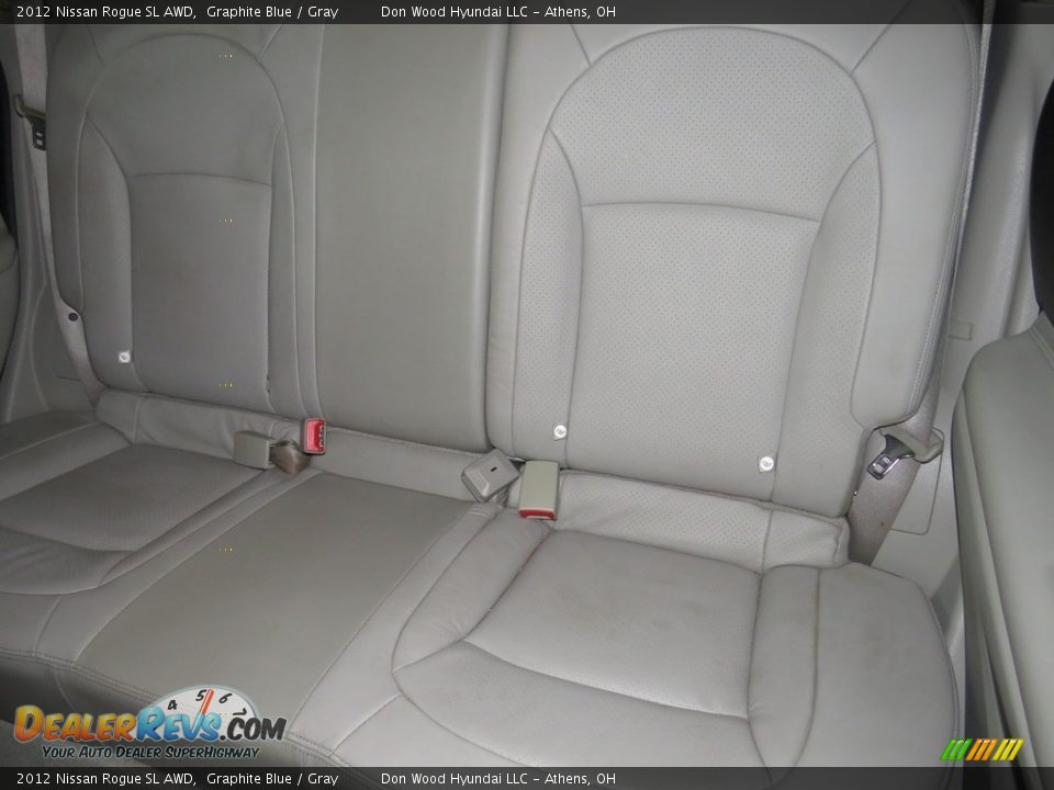 2012 Nissan Rogue SL AWD Graphite Blue / Gray Photo #20