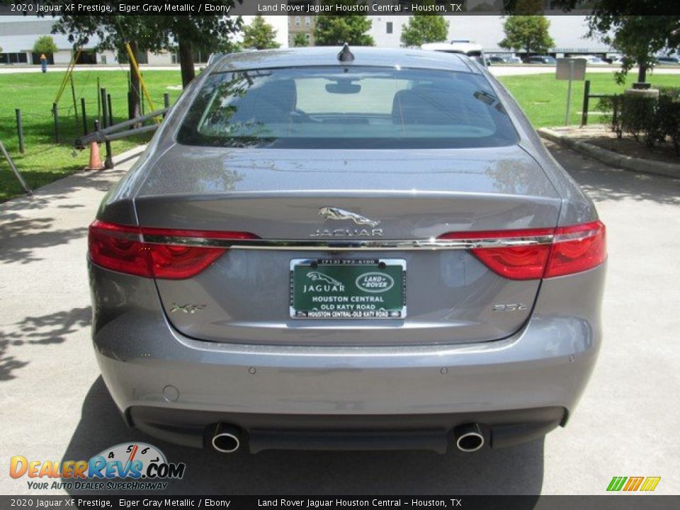 2020 Jaguar XF Prestige Eiger Gray Metallic / Ebony Photo #8