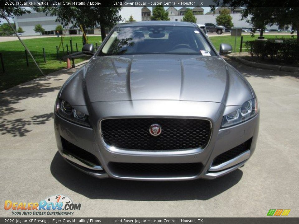 2020 Jaguar XF Prestige Eiger Gray Metallic / Ebony Photo #9