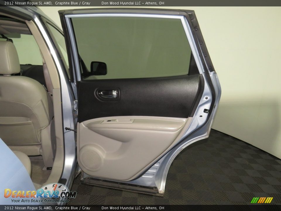 2012 Nissan Rogue SL AWD Graphite Blue / Gray Photo #23