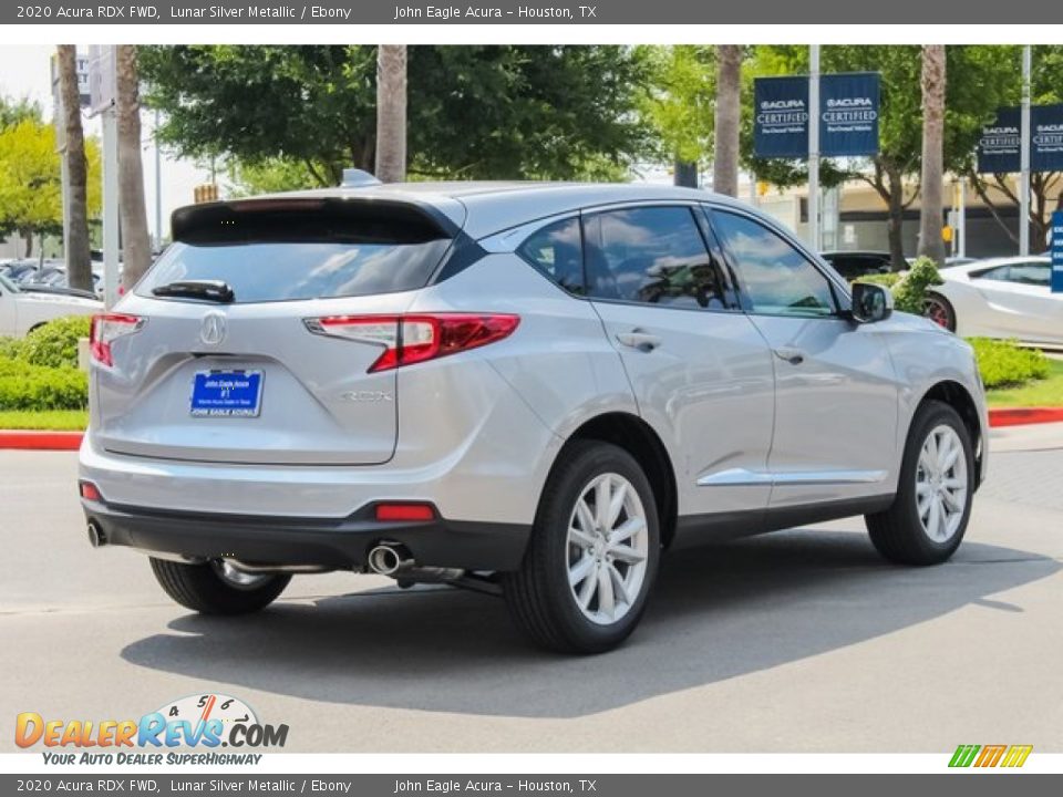 2020 Acura RDX FWD Lunar Silver Metallic / Ebony Photo #7