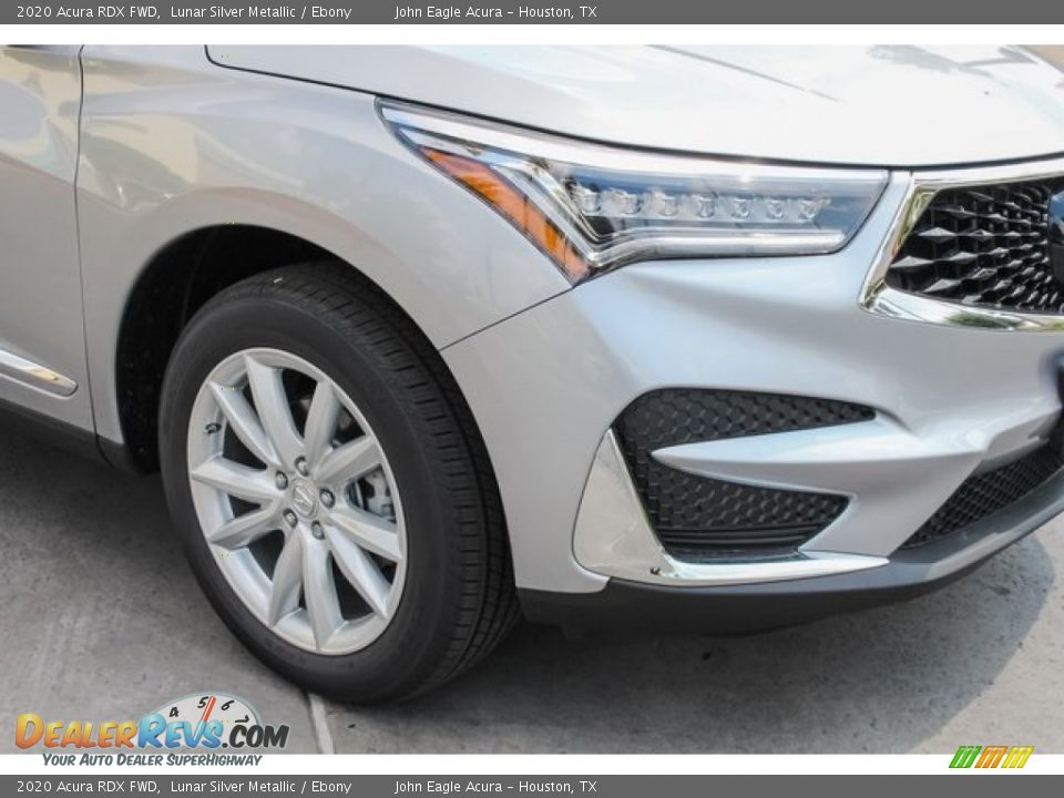 2020 Acura RDX FWD Lunar Silver Metallic / Ebony Photo #11