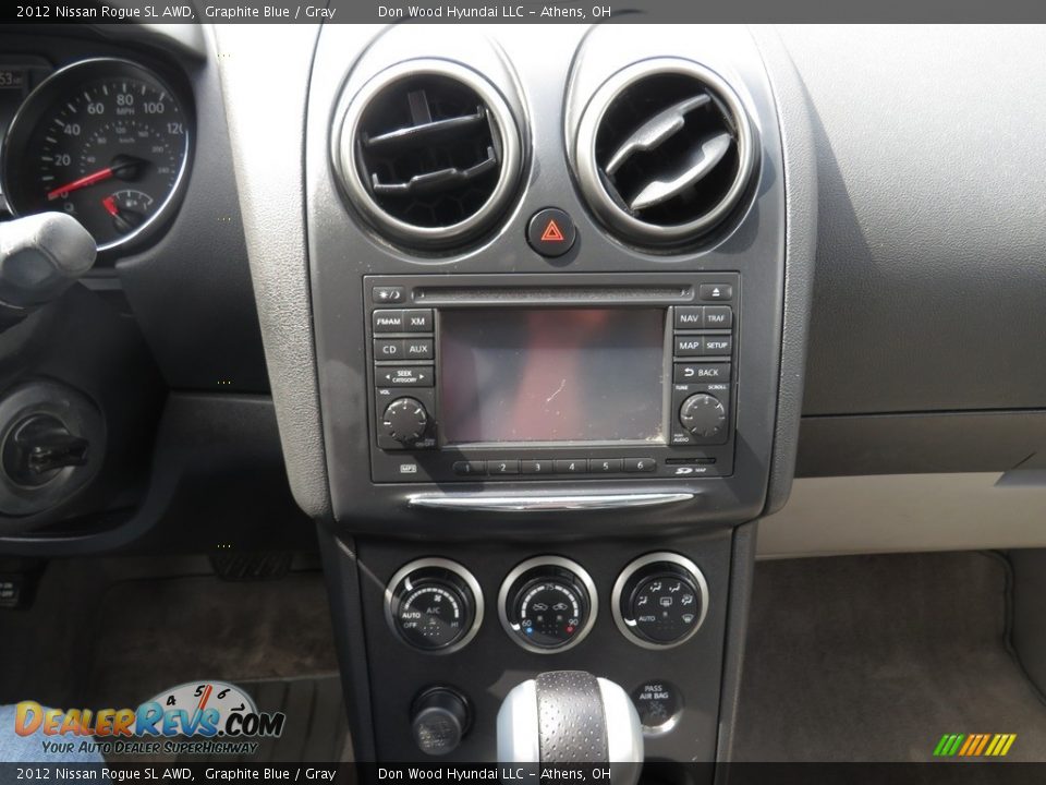 2012 Nissan Rogue SL AWD Graphite Blue / Gray Photo #36