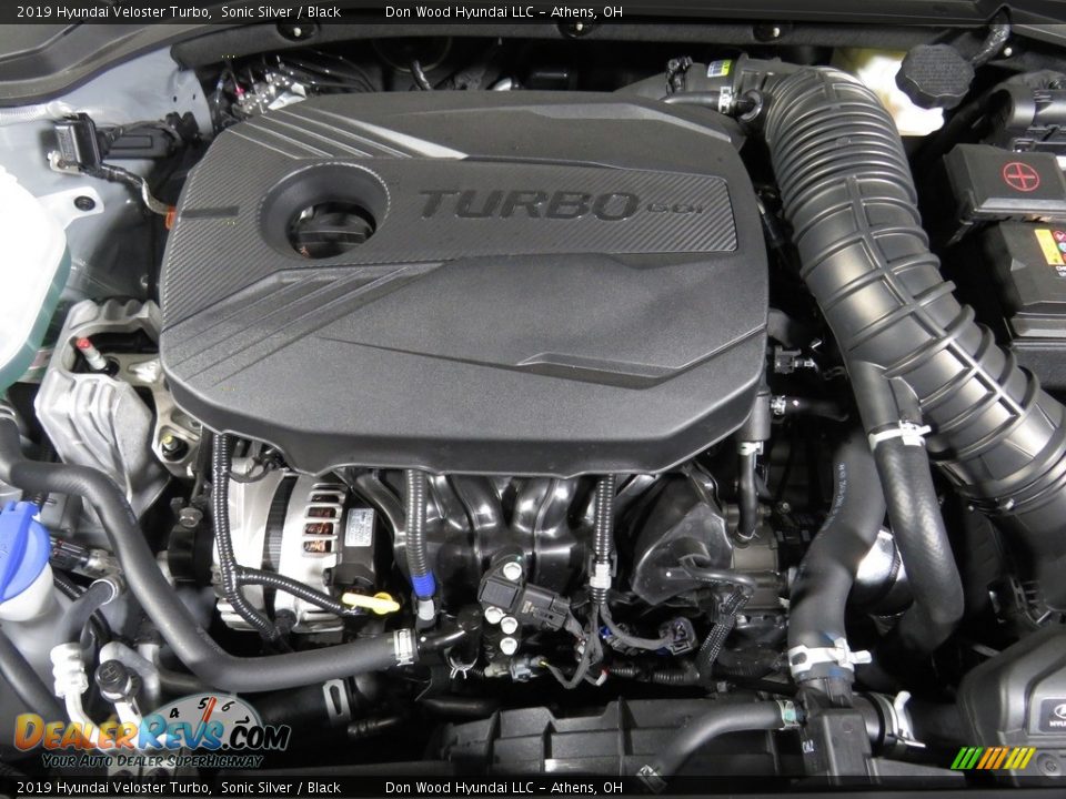 2019 Hyundai Veloster Turbo 1.6 Liter Turbocharged DOHC 16-Valve D-CVVT 4 Cylinder Engine Photo #7