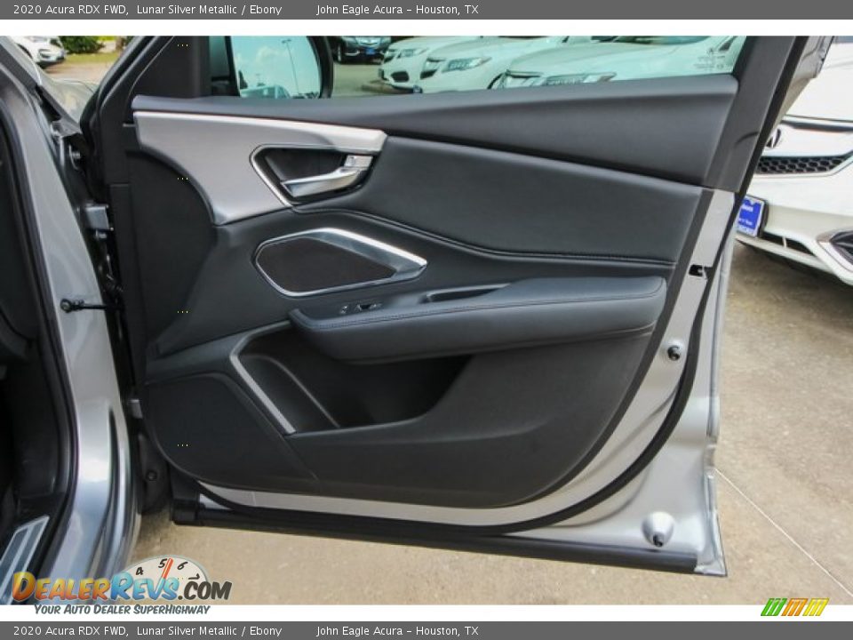 2020 Acura RDX FWD Lunar Silver Metallic / Ebony Photo #23