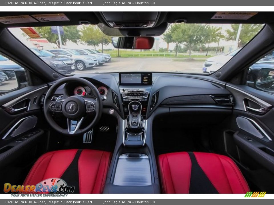 Red Interior - 2020 Acura RDX A-Spec Photo #9
