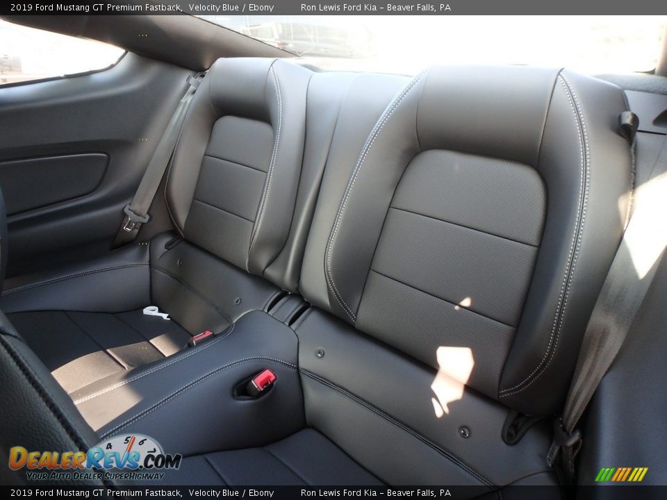 2019 Ford Mustang GT Premium Fastback Velocity Blue / Ebony Photo #12