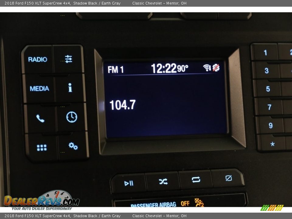 2018 Ford F150 XLT SuperCrew 4x4 Shadow Black / Earth Gray Photo #11