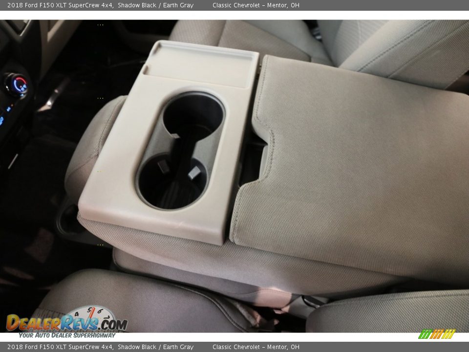 2018 Ford F150 XLT SuperCrew 4x4 Shadow Black / Earth Gray Photo #14