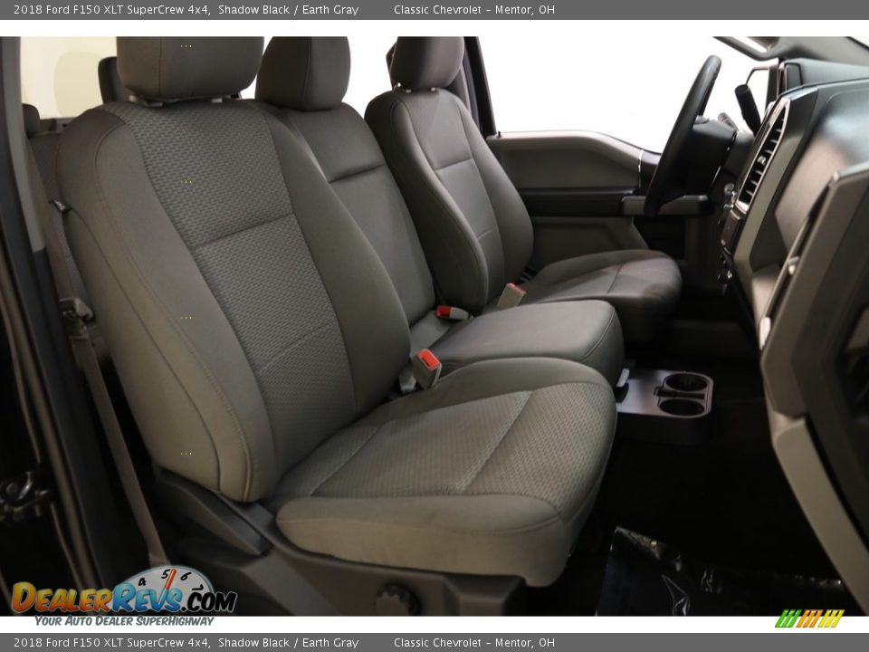 2018 Ford F150 XLT SuperCrew 4x4 Shadow Black / Earth Gray Photo #15