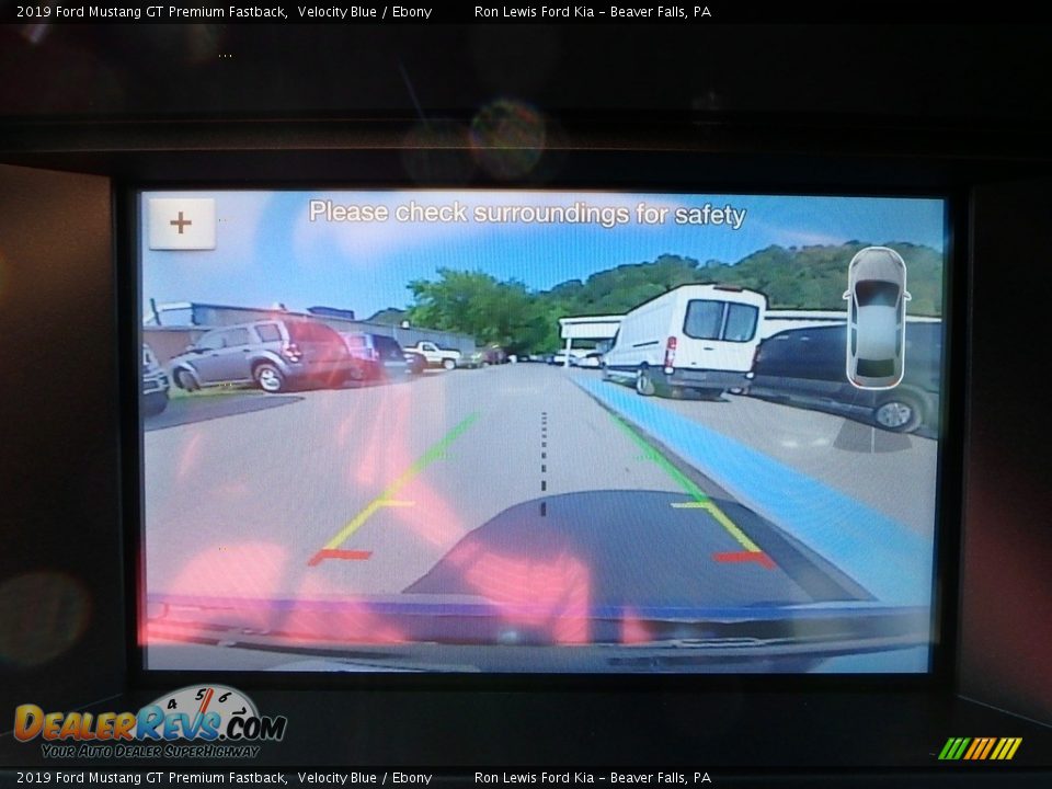 2019 Ford Mustang GT Premium Fastback Velocity Blue / Ebony Photo #19