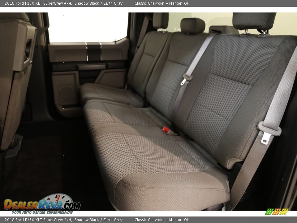 2018 Ford F150 XLT SuperCrew 4x4 Shadow Black / Earth Gray Photo #17