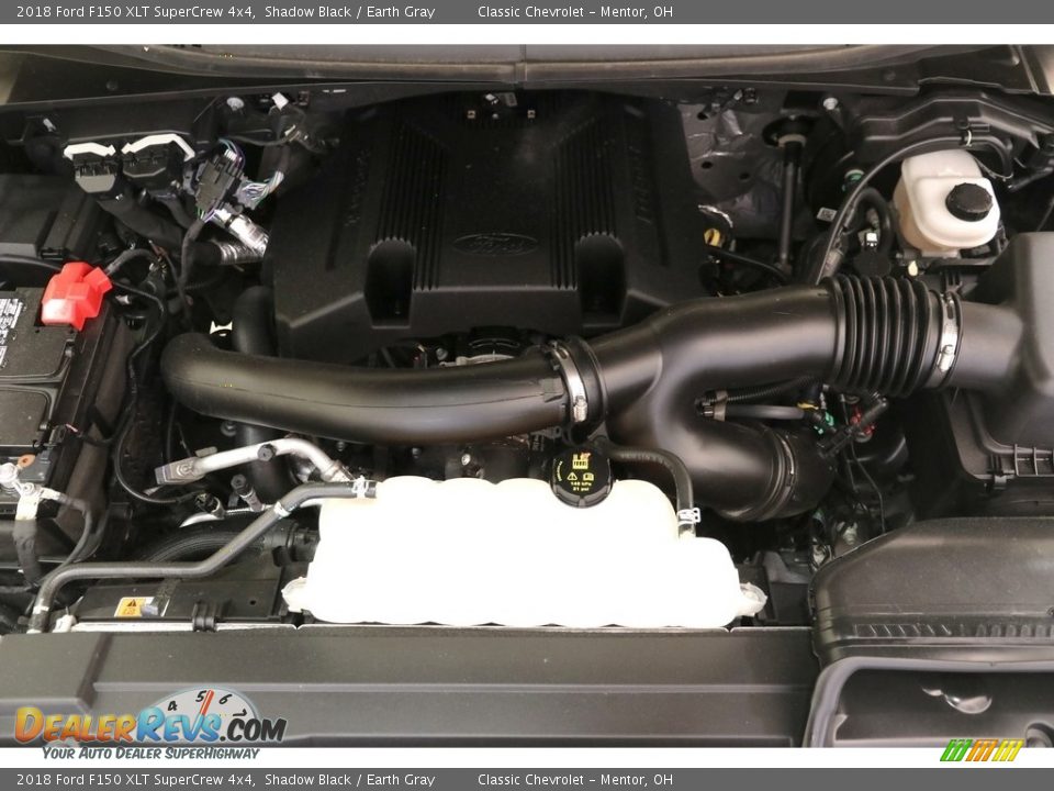 2018 Ford F150 XLT SuperCrew 4x4 Shadow Black / Earth Gray Photo #19