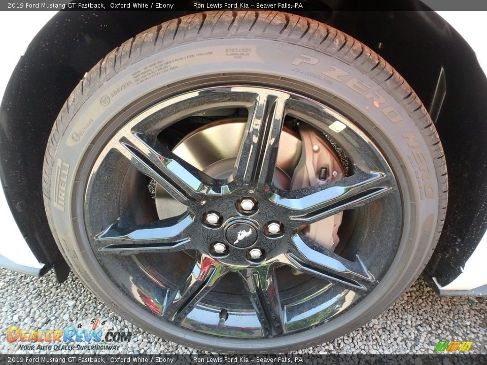 2019 Ford Mustang GT Fastback Oxford White / Ebony Photo #10