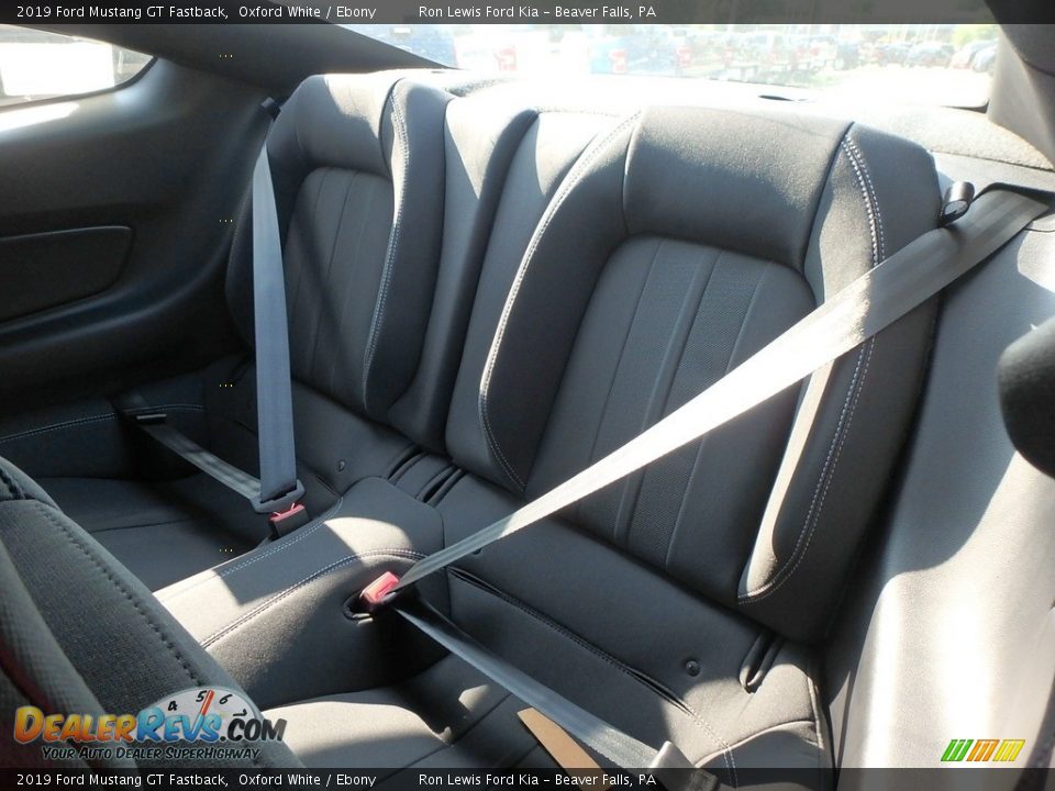 2019 Ford Mustang GT Fastback Oxford White / Ebony Photo #12